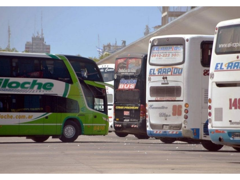 HABILITARON ESTE MARTES EL TRANSPORTE PÚBLICO DE LARGA DISTANCIA