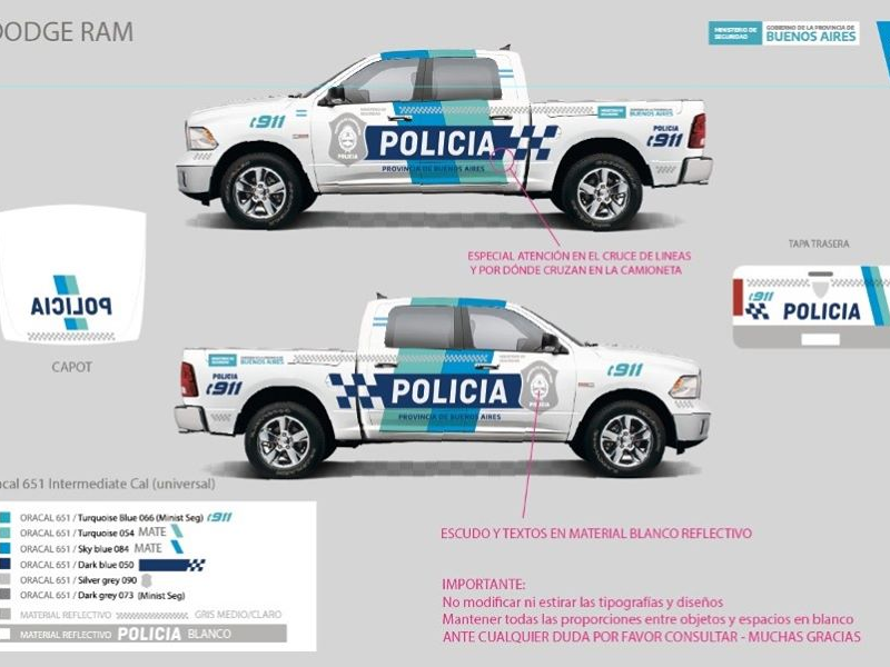 LA PROVINCIA RENUEVA SU ESTÉTICA EN LOS MÓVILES DE LA POLICÍA