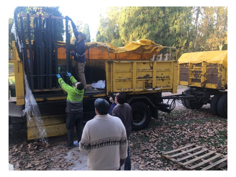 REGIÓN SANITARIA IV RECIBIÓ CAMAS PARA LOS HOSPITALES DE LA ZONA