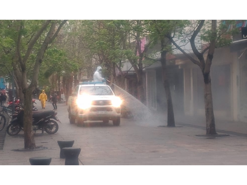 SANITIZACIÓN A CARGO DEL ÁREA NACIONAL DE ECOLOGÍA