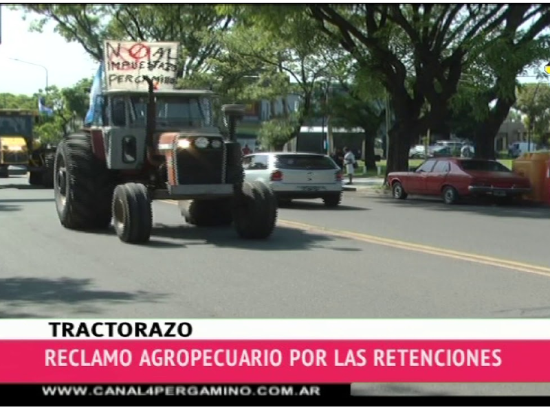 TRACTORAZO EN PERGAMINO