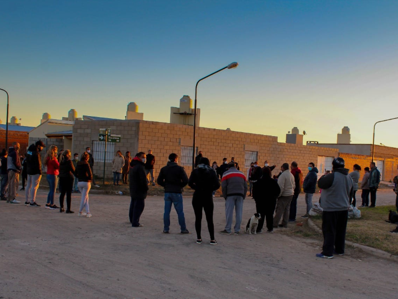 VECINOS DE 148 VIVIENDAS Y PROCREAR MUY PREOCUPADOS POR LOS HECHOS DE INSEGURIDAD